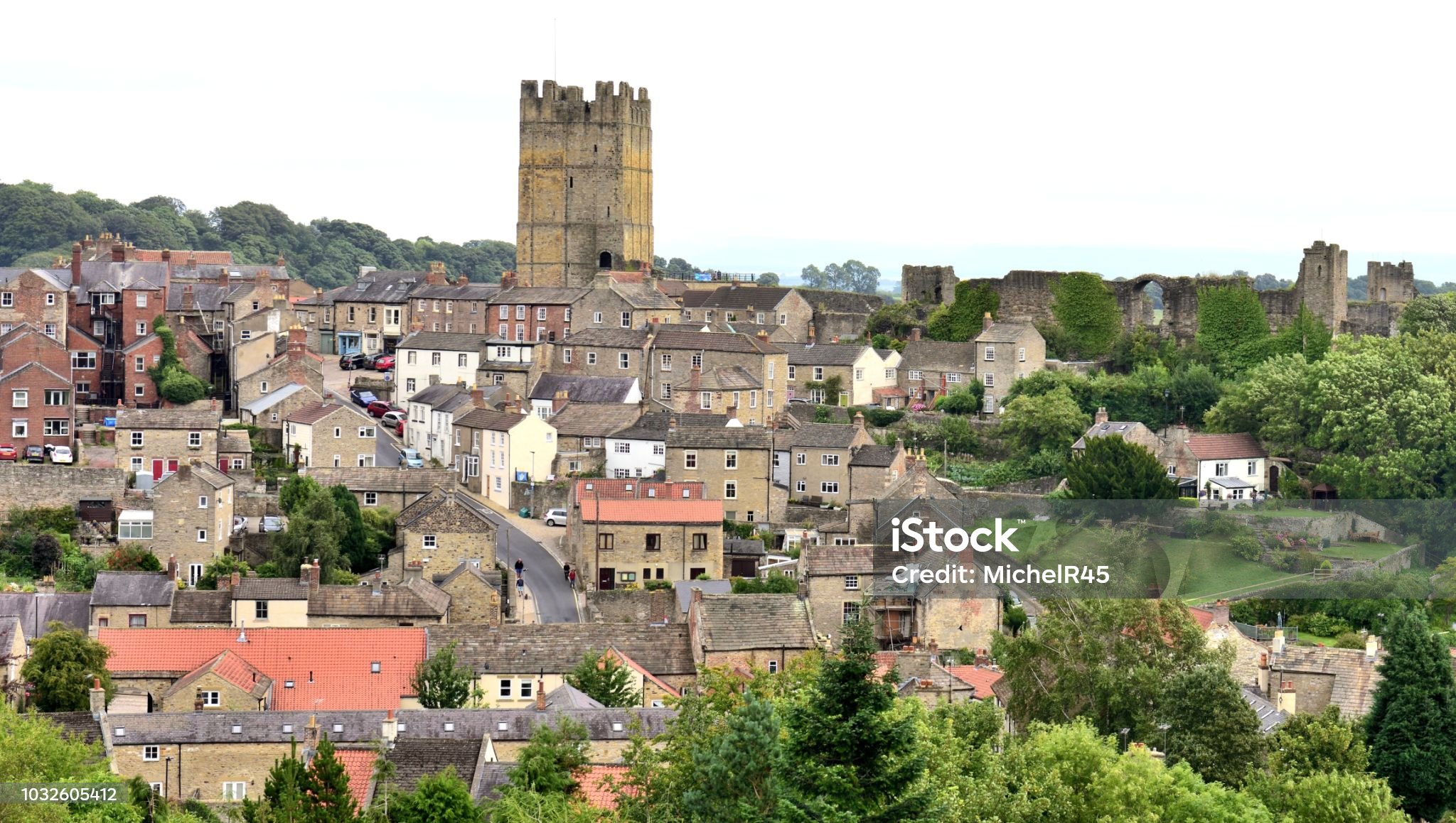Richmond seen from the Culloden Tower